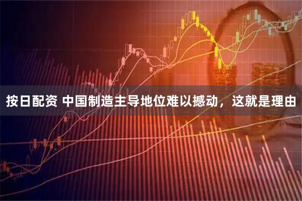 按日配资 中国制造主导地位难以撼动，这就是理由